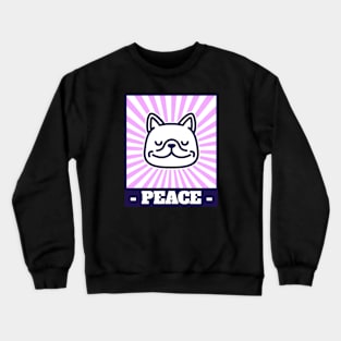 Puppy Peace Crewneck Sweatshirt